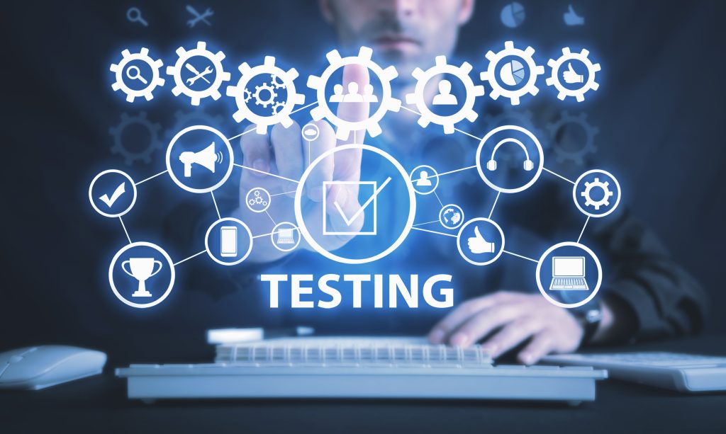 Which types of tests are used in automated performance testing