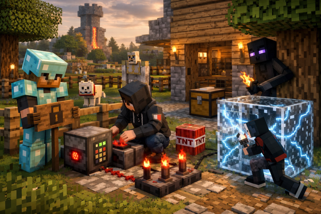 Griefing Prevention and Player Protection on Minecraft Survival Servers